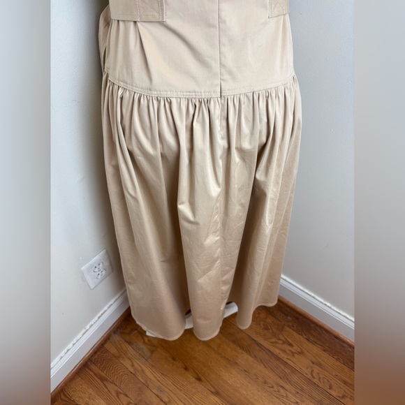 SHOSHANNA Clark Dress in Khaki Size 8 - Picture 8 of 16